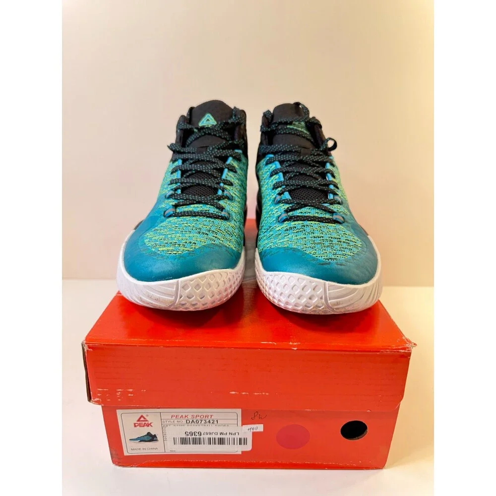 Peak Sports Shoes Womens Blue Black US 8